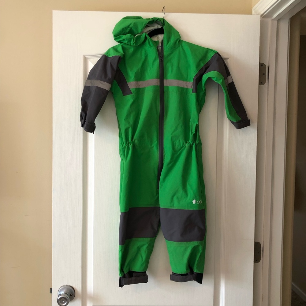 Oaki rain suit, size 5T